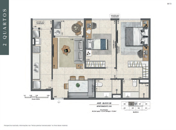 Imagem Apartamento com 2 Quartos à Venda, 55 m² em Gávea - Rio de Janeiro
