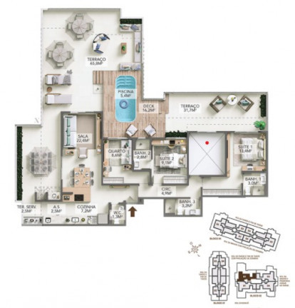 Imagem Cobertura com 3 Quartos à Venda, 192 m² em Santa Rosa - Niterói Imagem Cobertura com 3 Quartos à Venda, 192 m² em Santa Rosa - Niterói