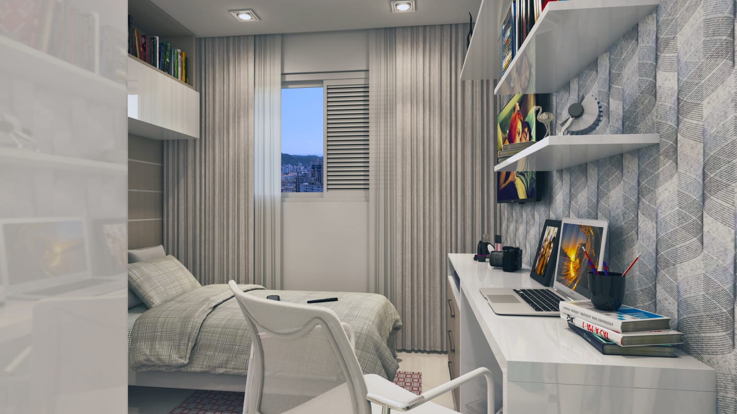 Imagem Apartamento com 2 Quartos à Venda, 58 m²em Guilhermina - Praia Grande