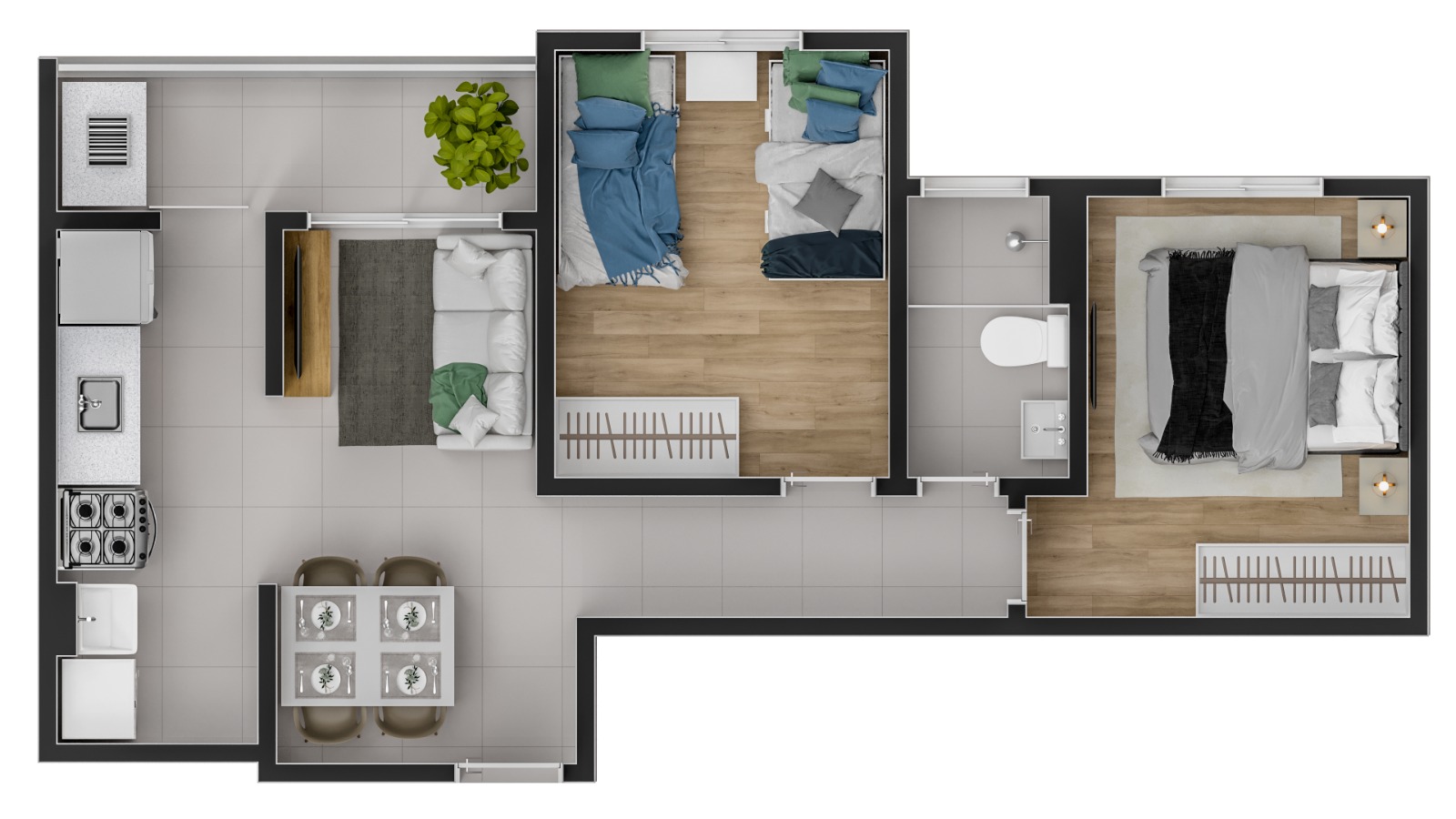 Imagem Apartamento com 2 Quartos à Venda, 44 m²em Vila Socorro Velho - Mogi das Cruzes