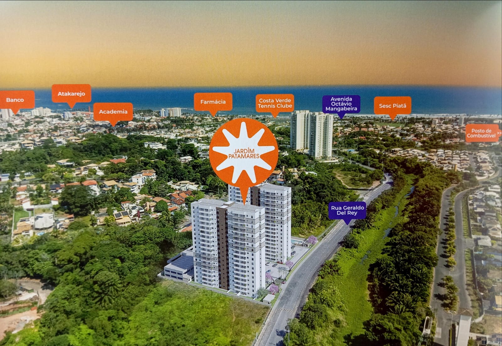 Imagem Apartamento com 4 Quartos à Venda, 64 m²em Piatã - Salvador