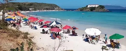Imagem Cobertura com 5 Quartos para Temporada, 190 m² em Vila Nova - Cabo Frio