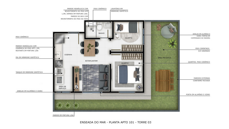 Imagem Apartamento com 2 Quartos à Venda, 42 m² em Taquara - Rio de Janeiro