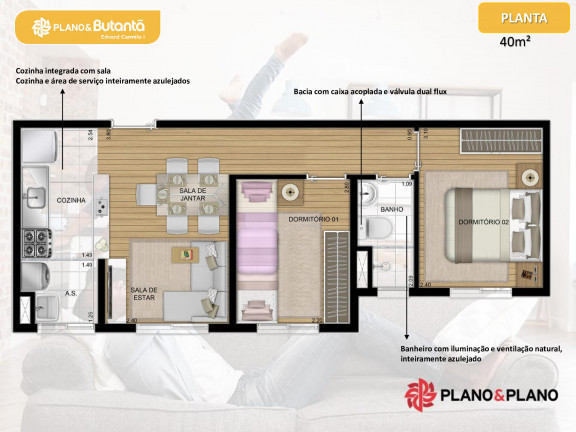Imagem Apartamento com 2 Quartos à Venda, 40 m² em Jardim Celeste - São Paulo