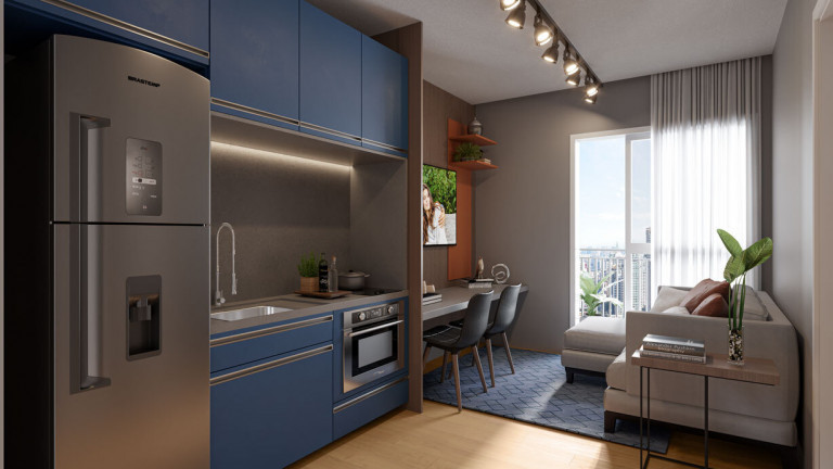 Imagem Apartamento com 1 Quarto à Venda, 28 m²em Vila Romana - São Paulo