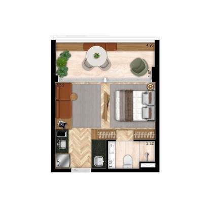 Imagem Apartamento com 1 Quarto à Venda, 35 m² em Butantã - São Paulo Imagem Apartamento com 1 Quarto à Venda, 35 m² em Butantã - São Paulo