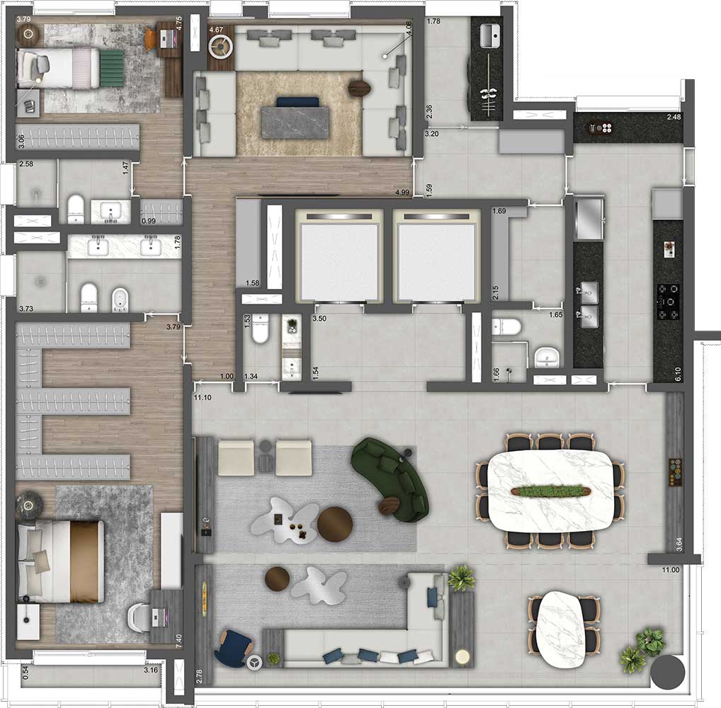 Imagem Apartamento com 4 Quartos à Venda, 240 m² em Ibirapuera - São Paulo Imagem Apartamento com 4 Quartos à Venda, 240 m² em Ibirapuera - São Paulo