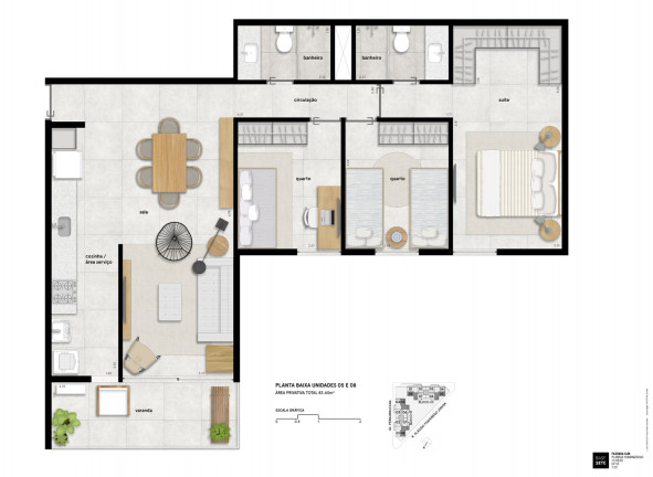Imagem Apartamento com 3 Quartos à Venda, 85 m² em Coelho da Rocha - São João de Meriti Imagem Apartamento com 3 Quartos à Venda, 85 m² em Coelho da Rocha - São João de Meriti