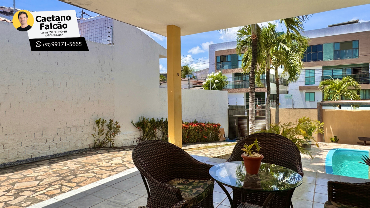 Imagem Casa com 3 Quartos à Venda, 130 m² em Jardim Cidade Universitária - João Pessoa