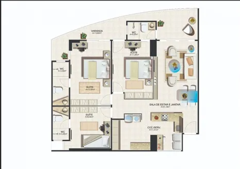 Imagem Apartamento com 3 Quartos à Venda, 94 m²em Aldeota - Fortaleza Imagem Apartamento com 3 Quartos à Venda, 94 m²em Aldeota - Fortaleza