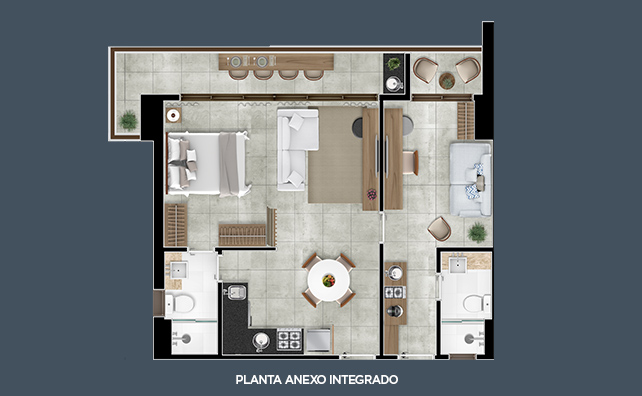 Imagem Apartamento com 1 Quarto à Venda, 36 m²em Mucuripe - Fortaleza Imagem Apartamento com 1 Quarto à Venda, 36 m²em Mucuripe - Fortaleza