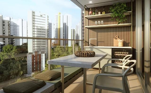 Imagem Apartamento com 2 Quartos à Venda, 55 m²em Espinheiro - Recife