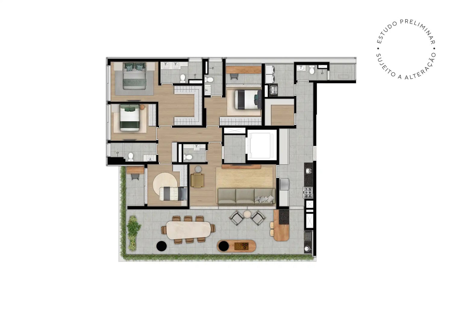 Imagem Apartamento com 4 Quartos à Venda, 194 m²em Moema - São Paulo Imagem Apartamento com 4 Quartos à Venda, 194 m²em Moema - São Paulo
