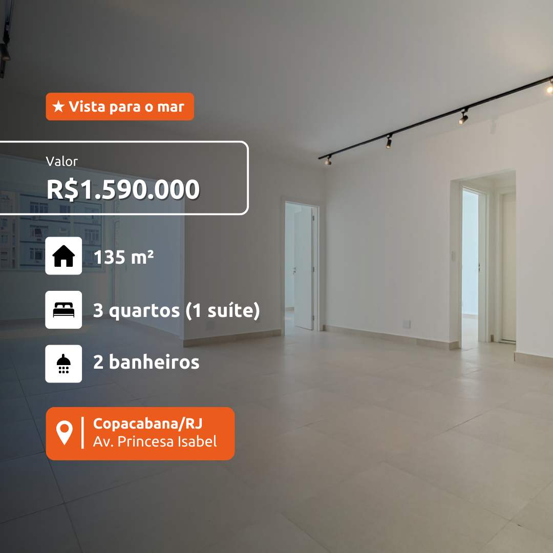 Imagem Apartamento com 2 Quartos à Venda ou Temporada, 70 m²em Copacabana - Rio de Janeiro Imagem Apartamento com 2 Quartos à Venda ou Temporada, 70 m²em Copacabana - Rio de Janeiro