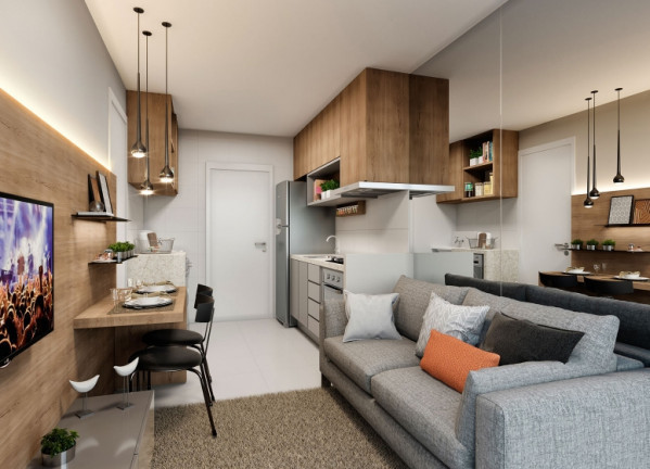 Imagem Apartamento com 1 Quarto à Venda, 27 m² em Vila Ema - São Paulo