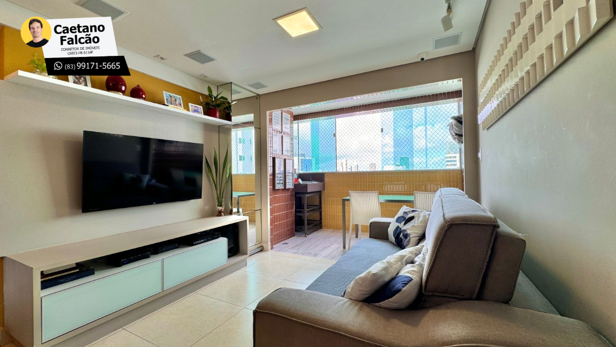 Imagem Apartamento com 3 Quartos à Venda, 90 m² em Brisamar - João Pessoa Imagem Apartamento com 3 Quartos à Venda, 90 m² em Brisamar - João Pessoa