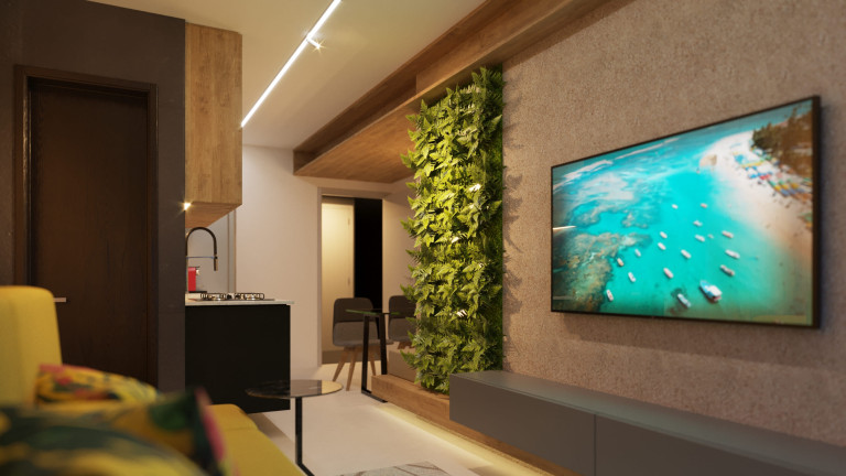Imagem Flat com 1 Quarto à Venda, 31 m² em Porto de Galinhas - Ipojuca