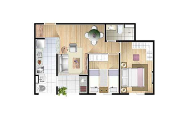 Imagem Apartamento com 2 Quartos à Venda, 54 m² em Centro - Diadema Imagem Apartamento com 2 Quartos à Venda, 54 m² em Centro - Diadema