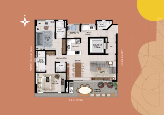 Imagem Apartamento com 2 Quartos à Venda, 109 m² em Boa Viagem - Recife Imagem Apartamento com 2 Quartos à Venda, 109 m² em Boa Viagem - Recife