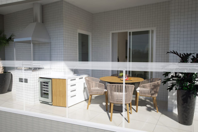 Apartamento com 2 Quartos à Venda, 87 m² em Guilhermina - Praia Grande