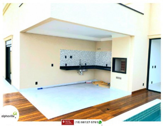 Imagem Casa de Condomínio com 3 Quartos à Venda, 310 m² em Alphaville Nova Esplanada - Votorantim