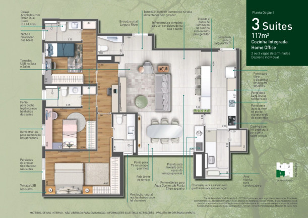 Imagem Apartamento com 3 Quartos à Venda, 117 m² em Vila Assunção - Santo André Imagem Apartamento com 3 Quartos à Venda, 117 m² em Vila Assunção - Santo André