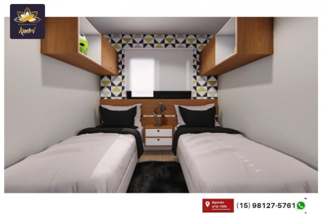 Imagem Apartamento com 2 Quartos à Venda, 59 m² em Wanel Ville - Sorocaba