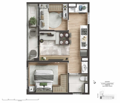 Imagem Apartamento com 2 Quartos à Venda, 29 m²em Perdizes - São Paulo Imagem Apartamento com 2 Quartos à Venda, 29 m²em Perdizes - São Paulo