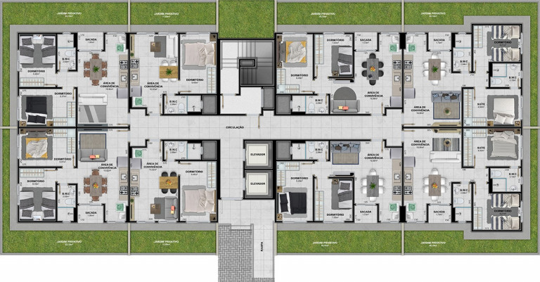 Imagem Apartamento com 3 Quartos à Venda, 79 m²em Linha Batista - Criciúma Imagem Apartamento com 3 Quartos à Venda, 79 m²em Linha Batista - Criciúma