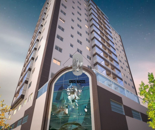 Imagem Apartamento com 2 Quartos à Venda, 71 m² em Guilhermina - Praia Grande