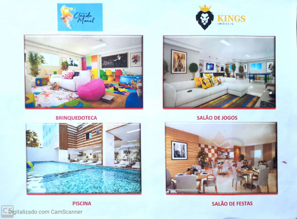 Imagem Apartamento com 2 Quartos à Venda, 46 m² em Parque São Vicente - São Vicente
