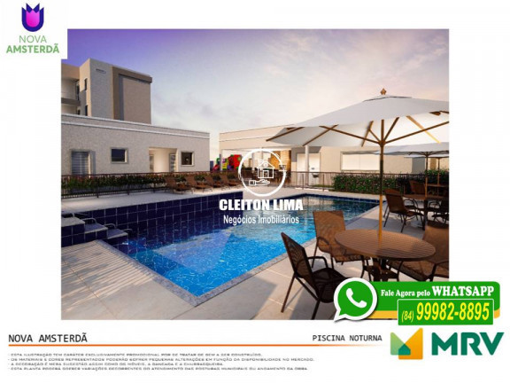 Imagem Apartamento com 2 Quartos à Venda, 42 m² em Pitimbu - Natal