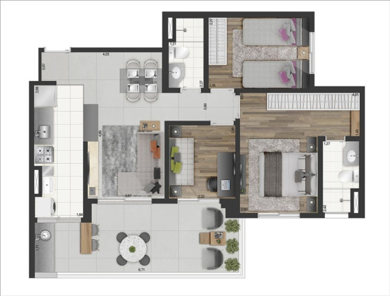 Imagem Apartamento com 3 Quartos à Venda, 78 m² em Penha de França - São Paulo