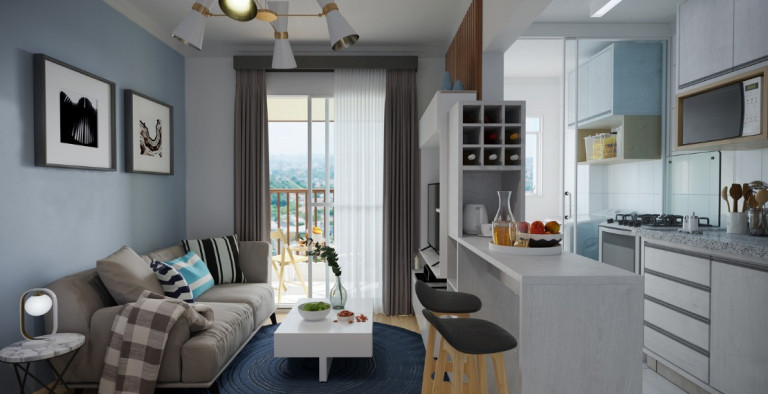 Imagem Apartamento com 2 Quartos à Venda, 50 m² em Jardim Record - Taboão da Serra