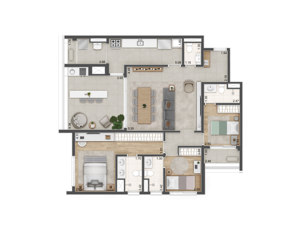 Imagem Apartamento com 3 Quartos à Venda, 95 m² em Santo Amaro - São Paulo Imagem Apartamento com 3 Quartos à Venda, 95 m² em Santo Amaro - São Paulo