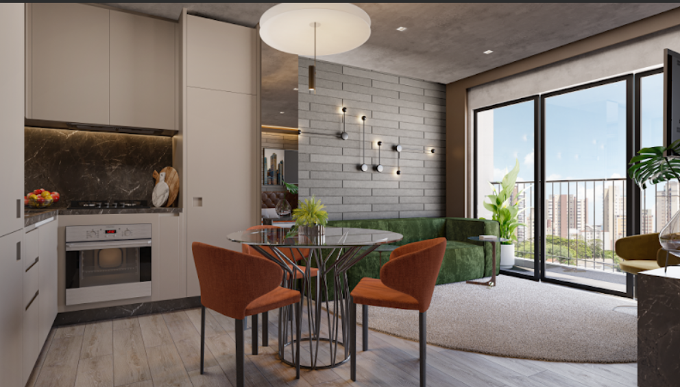 Apartamento com 1 Quarto à Venda, 40 m²em Marista - Goiânia