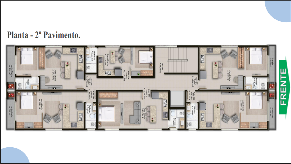 Imagem Studio com 1 Quarto à Venda, 25 m² em Canasvieiras - Florianópolis Imagem Studio com 1 Quarto à Venda, 25 m² em Canasvieiras - Florianópolis