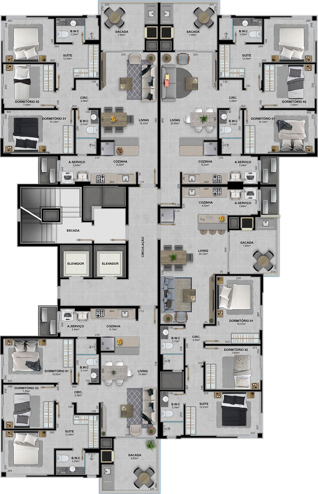 Imagem Apartamento com 3 Quartos à Venda, 90 m²em Zona Norte - Balneário Rincão