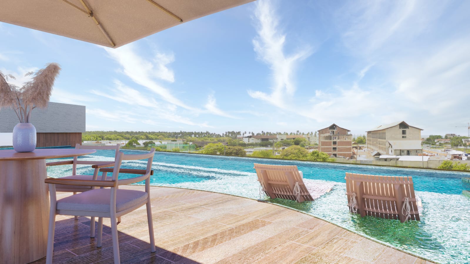 Imagem Apartamento com 1 Quarto à Venda, 25 m² em Praia dos Carneiros - Tamandaré
