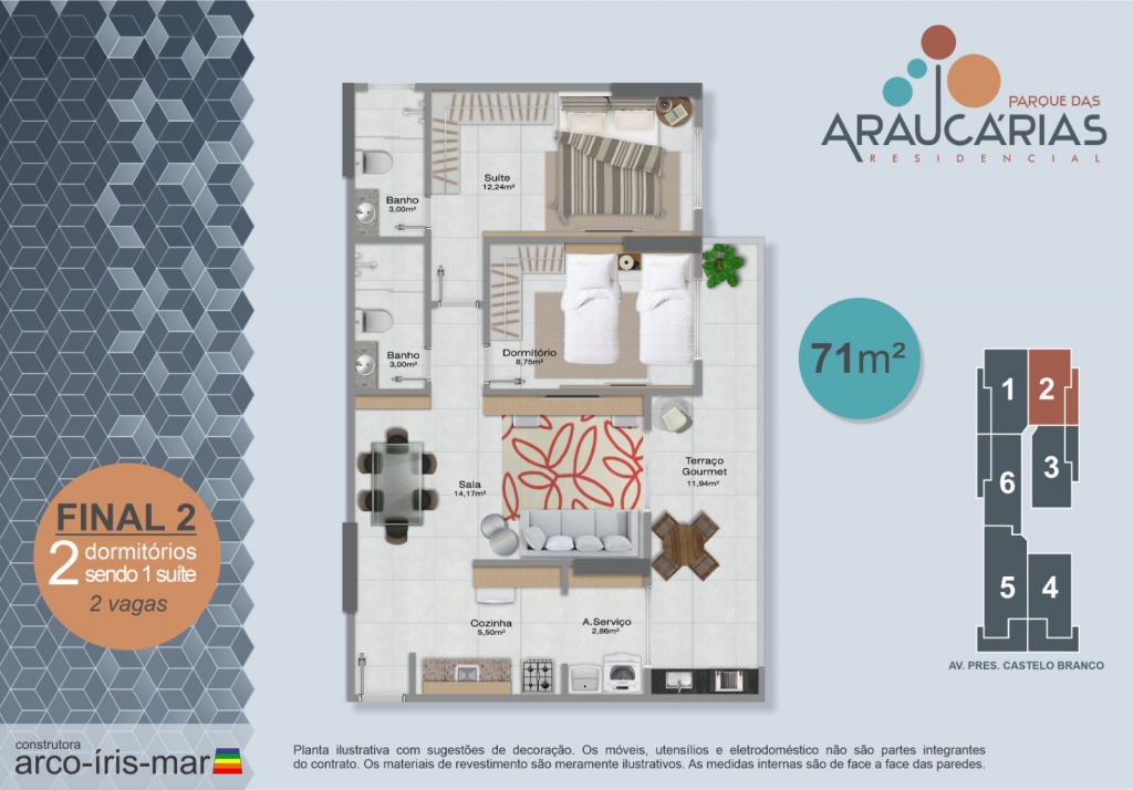 Imagem Apartamento com 2 Quartos à Venda, 86 m²em Real - Praia Grande Imagem Apartamento com 2 Quartos à Venda, 86 m²em Real - Praia Grande