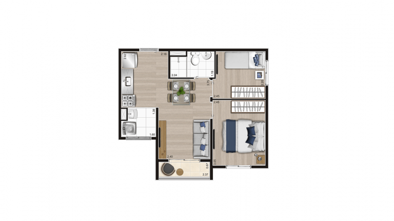 Imagem Apartamento com 2 Quartos à Venda, 38 m² em Jaguaré - São Paulo Imagem Apartamento com 2 Quartos à Venda, 38 m² em Jaguaré - São Paulo