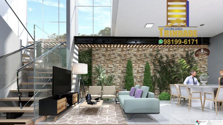 Imagem Casa de Condomínio com 4 Quartos à Venda, 200 m² em Bequimão - São Luís Imagem Casa de Condomínio com 4 Quartos à Venda, 200 m² em Bequimão - São Luís