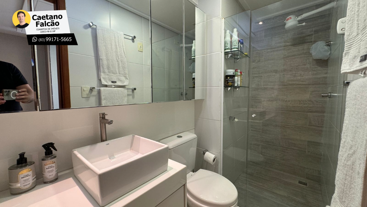 Imagem Apartamento com 3 Quartos à Venda, 90 m² em Brisamar - João Pessoa Imagem Apartamento com 3 Quartos à Venda, 90 m² em Brisamar - João Pessoa