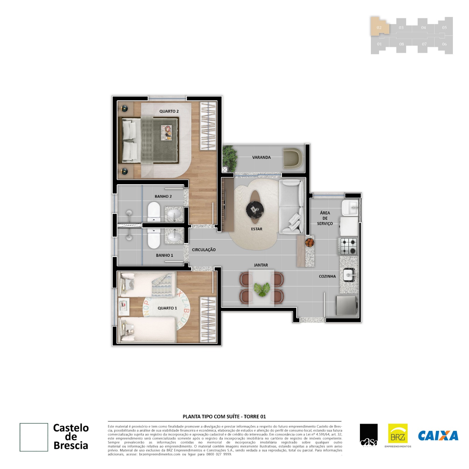 Imagem Apartamento com 2 Quartos à Venda, 49 m² em Parque Xerém - Duque de Caxias Imagem Apartamento com 2 Quartos à Venda, 49 m² em Parque Xerém - Duque de Caxias