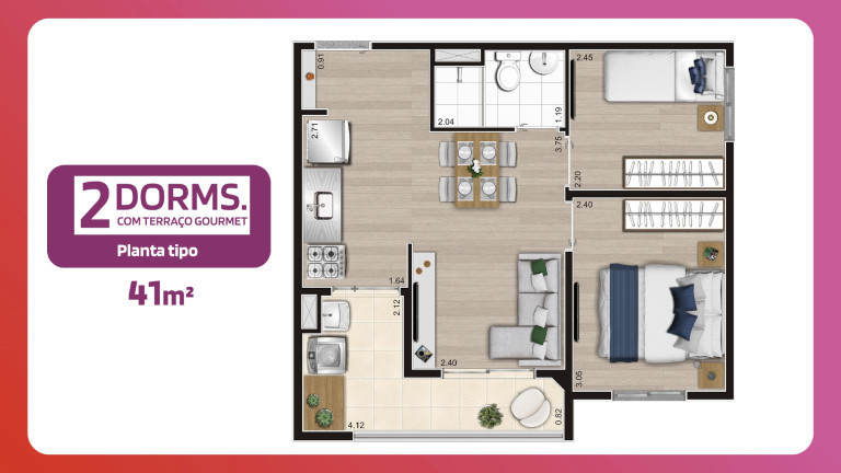 Imagem Apartamento com 2 Quartos à Venda,  em Vila Nova Mazzei - São Paulo