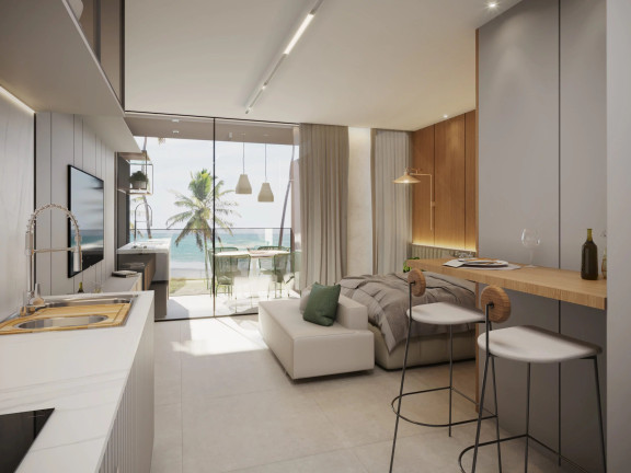 Imagem Apartamento com 1 Quarto à Venda, 30 m² em Praia Muro Alto - Ipojuca