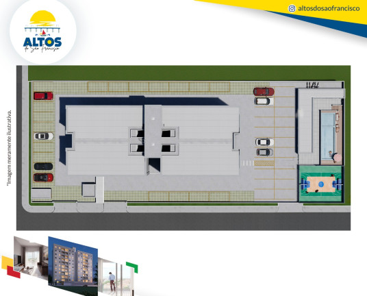 Imagem Apartamento com 3 Quartos à Venda, 67 m² em São Francisco - São Luís