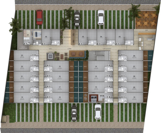 Imagem Apartamento com 1 Quarto à Venda, 19 m² em Praia do Cupe - Ipojuca