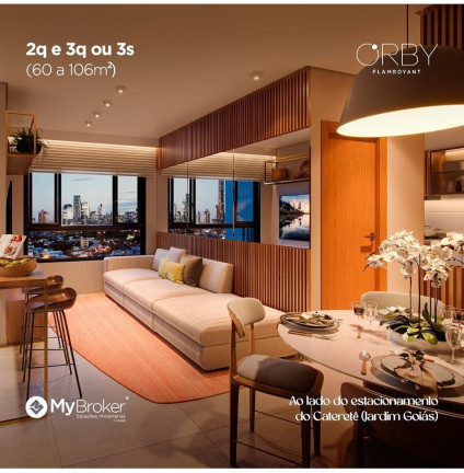 Imagem Apartamento com 3 Quartos à Venda,  em Vila São João - Goiânia
