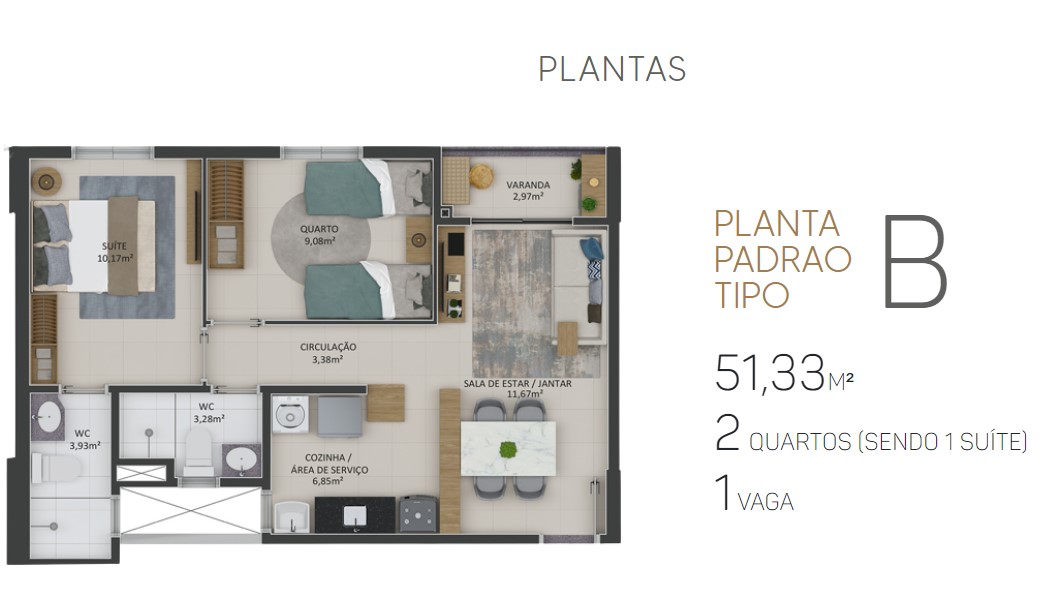 Imagem Apartamento com 3 Quartos à Venda, 63 m² em Sapiranga-coité - Fortaleza Imagem Apartamento com 3 Quartos à Venda, 63 m² em Sapiranga-coité - Fortaleza